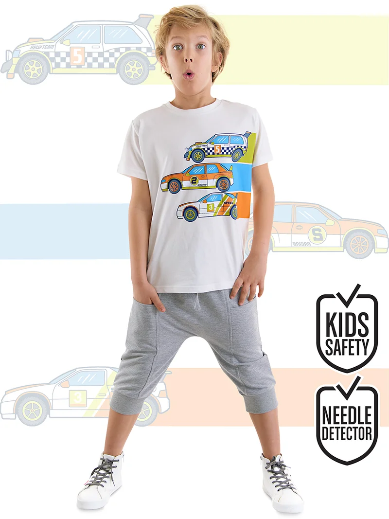 MSHB&G Racer Boy T-shirt&Capri Pants Set